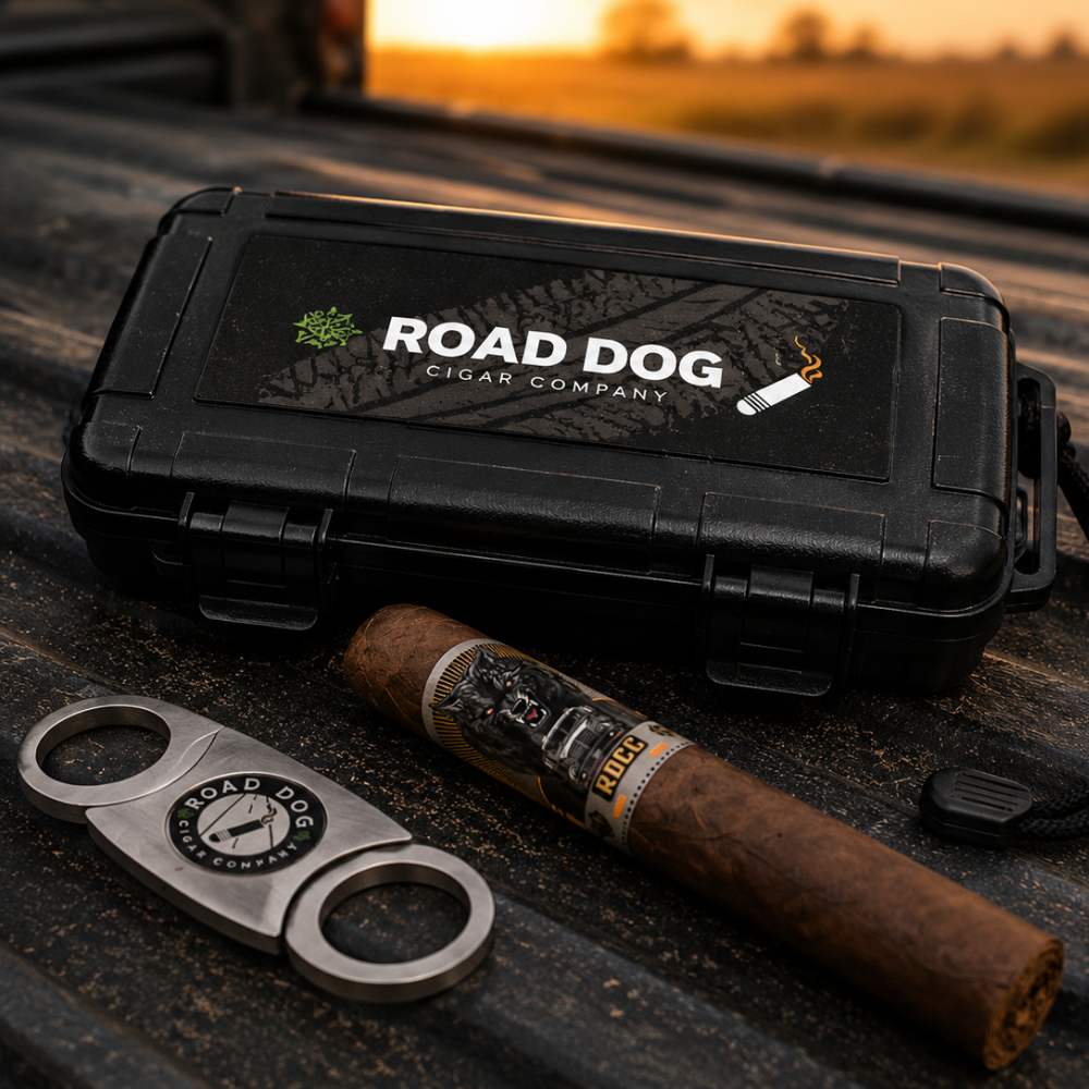 COMPANY BRANDED CIGAR TRAVEL HUMIDOR